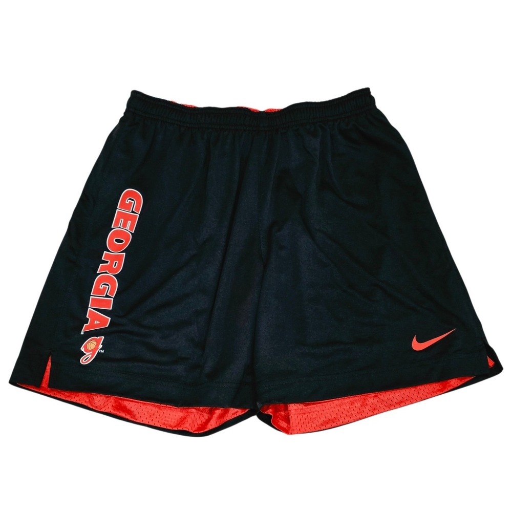 Nike Georgia Bulldogs Reversible Basketball Shorts Sz M H8263-657 Standard Issue